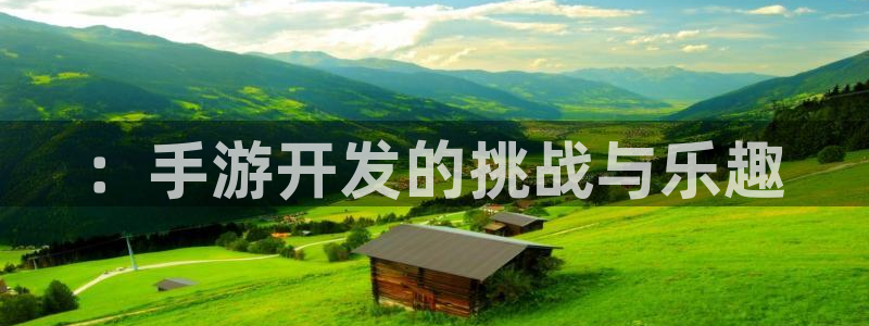 巅峰国际平台：：手游开发的挑战与乐趣